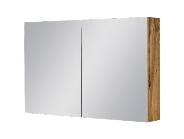 Spiegelschrank Breite 100 cm, Eiche Natur, SPS1062