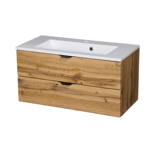 Badmöbel VICTOR 80, Eiche Natur