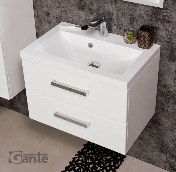 Waschplatz GENUA 60, weiß glänzend (GE6247)