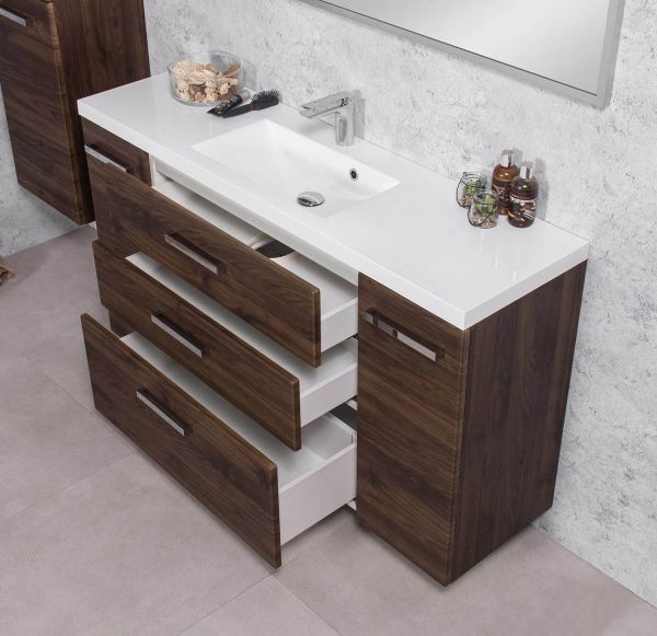 Badmöbel GENUA 140-XL, Nussbaum