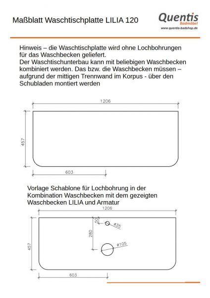 Badmöbel Lilia 120 cm, sand matt, elegantes Aufsatzbecken mit Waschtischunterbau (montiert)