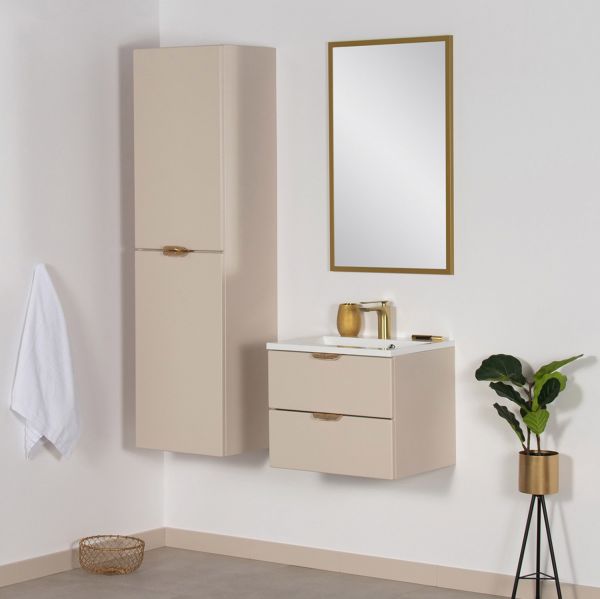 Badmöbelset Magnolia 50 sand satiniert (MAG50-SN)