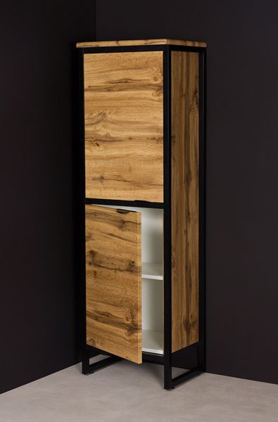 Cosmo Badschrank, stehend, Höhe 154 cm, CS4062