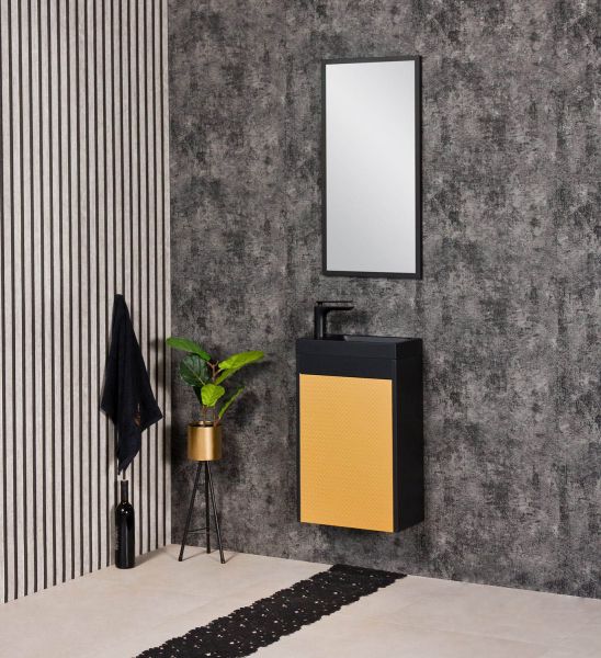 Gäste-WC Möbelset GUEST "GOLD" (GT4050)