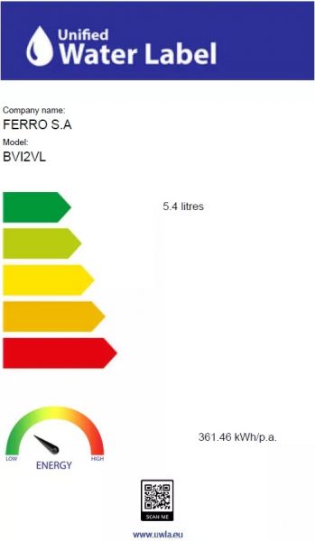 FERRO Waschtischarmatur VITTO, Chrom, Badarmatur Einhebelmischer, hoher Auslauf