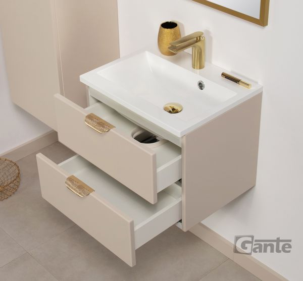 Badmöbelset Magnolia 50 sand satiniert (MAG50-SN)