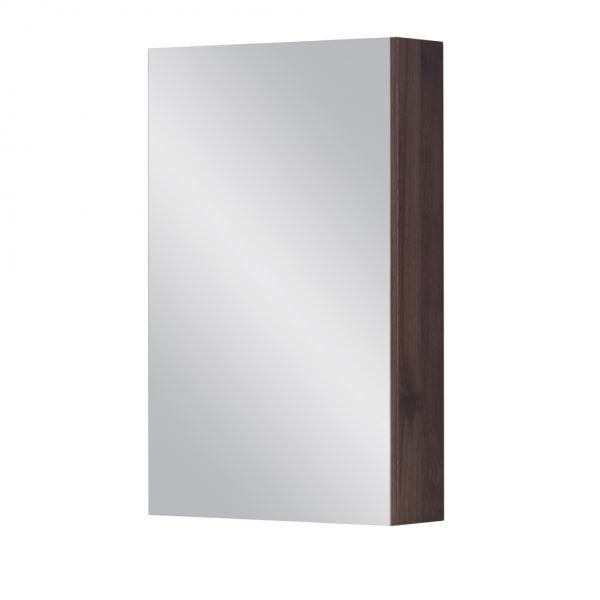Spiegelschrank Breite 50 cm, Dunkelnuss (SPS50OR)