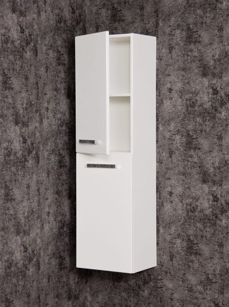 Badezimmer Hochschrank mit Wäschekorb (HSGN47WK)