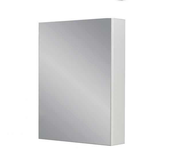 Spiegelschrank Breite 60 cm, weiß matt, vormontiert