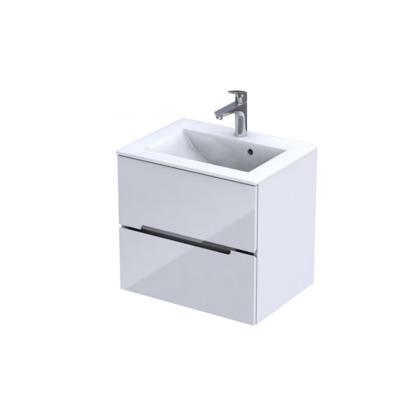 Waschplatz Sivas 60, weiß glänzend, SL1060