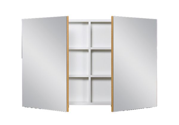Spiegelschrank Breite 100 cm, Eiche Natur, SPS1062