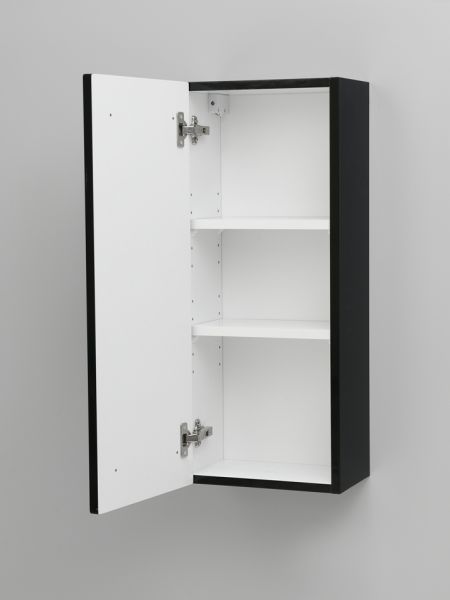 Bad-Hängeschrank, Breite 30 cm, schwarz, HS-K-3048