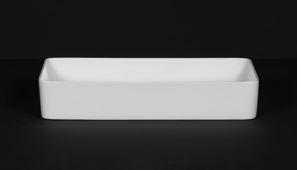 Aufsatz-Waschbecken HERO 61, Keramik, weiß matt