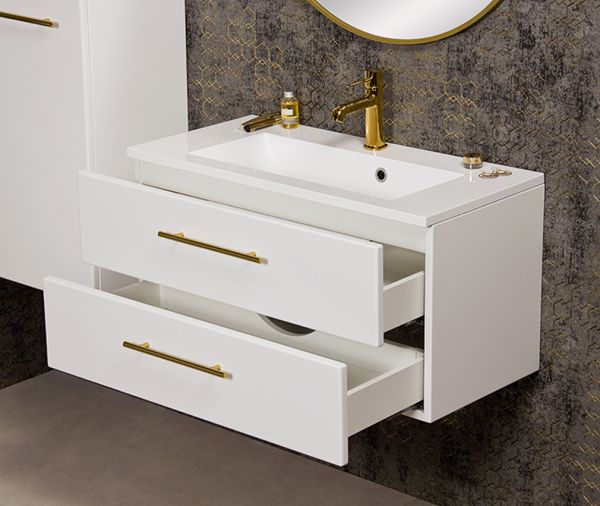 Waschplatz Belli, Breite 80 cm, weiß matt, BL8047