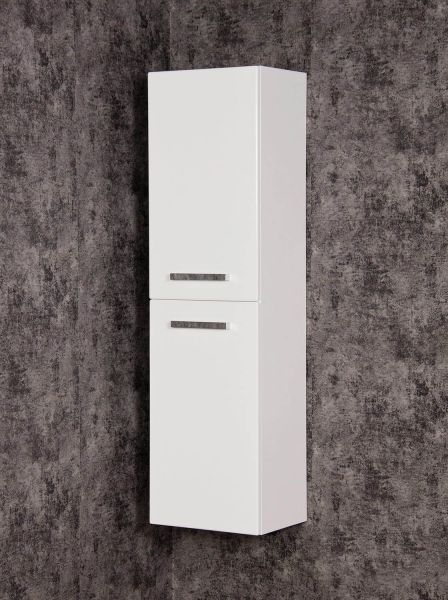 Badezimmer Hochschrank mit Wäschekorb (HSGN47WK)