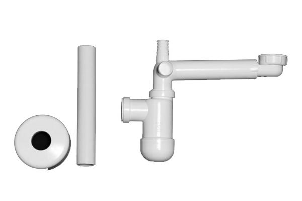 Raumspar-Siphon weiß, Preloc-330