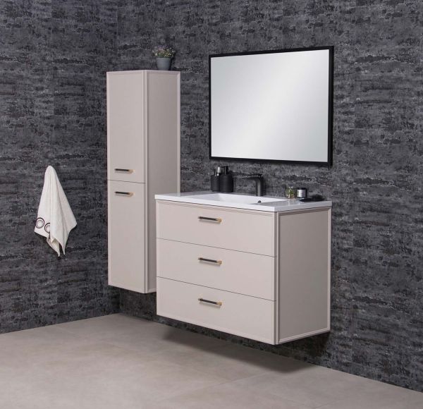 Badmöbelset ANTE 100 cm, Kaschmir