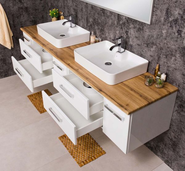 Badmöbel ARUVA Breite 210 cm