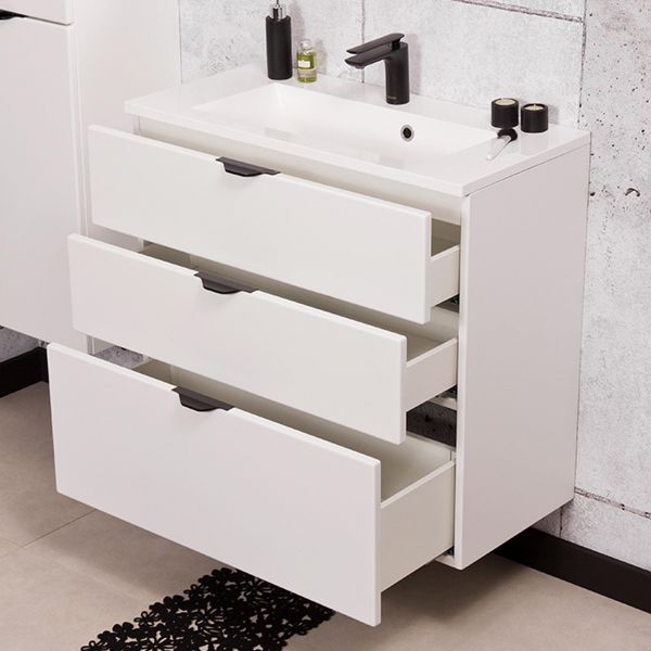 Waschtischunterschrank mit 3 Softclose-Schubladen