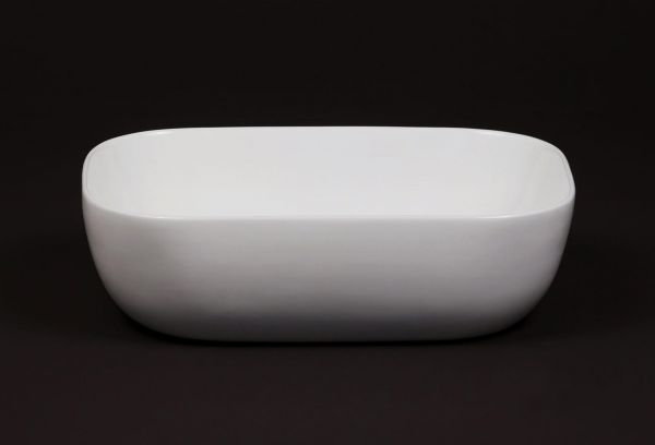 Aufsatzbecken PREMIUM 46, Keramik, weiß