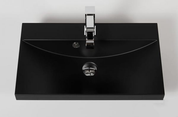 Badmöbel VICTA Breite 210 cm, Eiche Natur, Einzel- oder Doppelwaschplatz, montiert