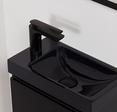 Universal Pop-up Ventil, schwarz matt