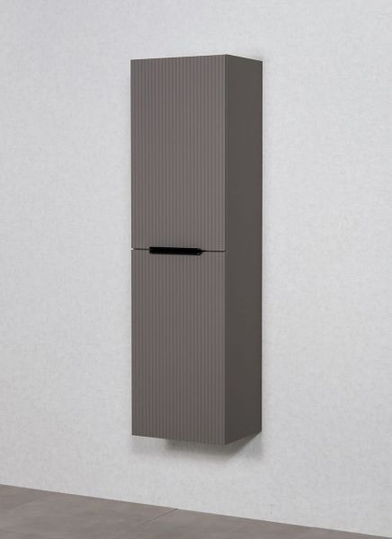 Badschrank Sydney Hochschrank 2 Türen, Taube matt SYDTHS