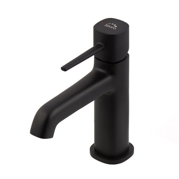 Waschtischarmatur LAVEO - POLA schwarz matt