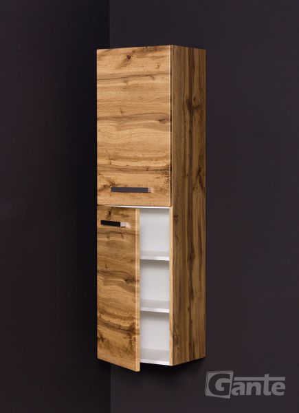 Badschrank mit 2 Türen, Eiche Natur (HSGN622T)