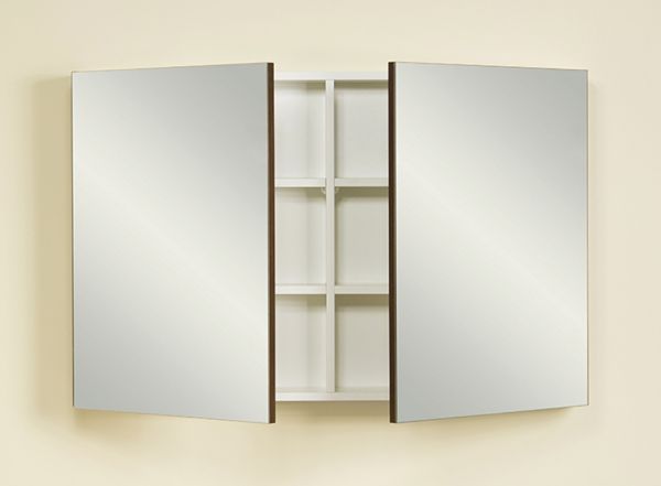 Spiegelschrank Breite 100 cm, Holzdekor antik (SPS1050)