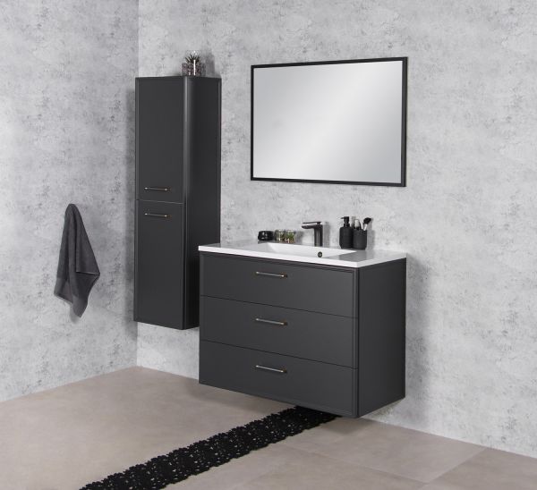 Badmöbelset ANTE 100 cm Anthrazit matt