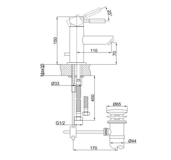 Waschtischarmatur ROXIN