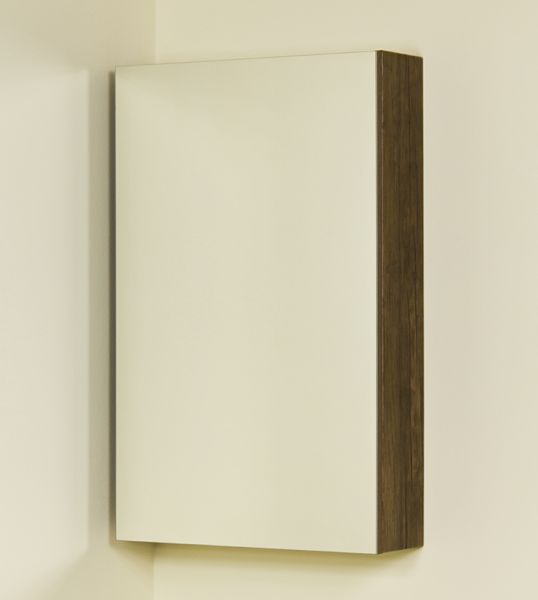 Spiegelschrank Breite 50 cm, Holzdekor antik, SPS5050