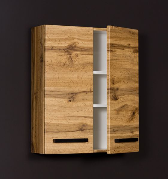 Hängeschrank 60, Susan LOFT, HS6062-LOFTBadschrank wandhängend, Susan Loft, Breite 60 cm, Eiche (HS6062-LOFT)