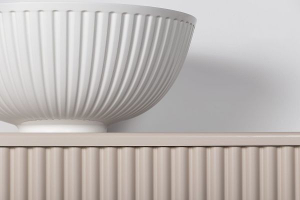 Badmöbel Lilia, Aufsatzwaschtisch mit Sedler Struktur