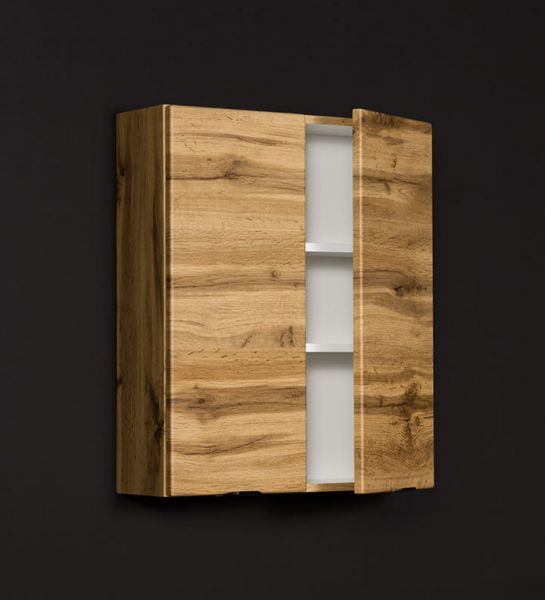 Hängeschrank COSMO 60 cm, 2 Türen, Eiche Natur (CSW60)