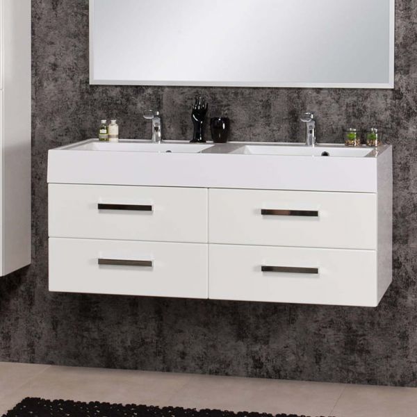 Waschtischunterschrank ARUVA 120 mit 4 Softclose-Schubladen