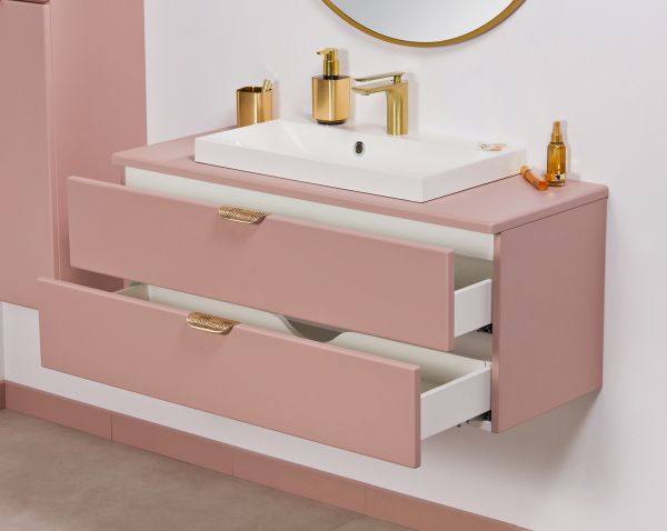 Badmöbel Magnolia, Breite 100 cm (MAG100-LIV)