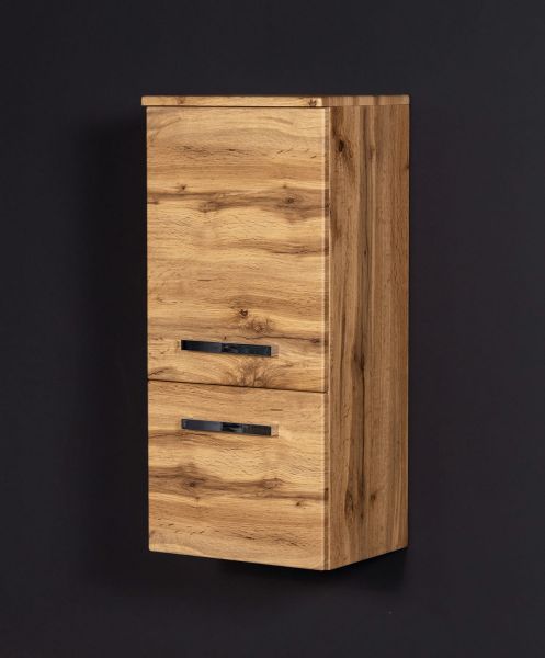 Badschrank Midi, 1 Tür, 1 Schublade, Eiche Natur
