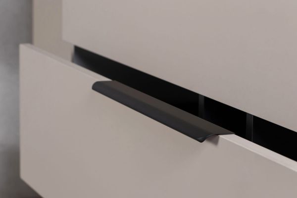 Badschrank SYDNEY, Macadamia matt, 2 Türen, vormontiert