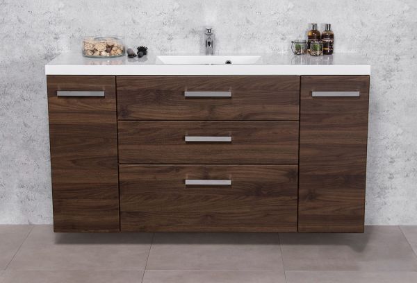 Badmöbel GENUA 140-XL, Nussbaum