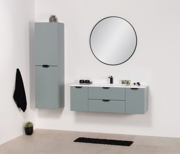 Badmöbel MAGNOLIA 120 cm, Gletscherblau (MAG120-BK)