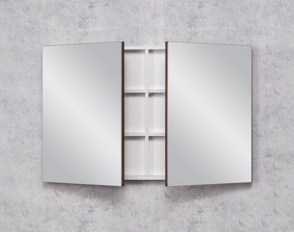 Spiegelschrank Breite 100 cm, dunkelnuss (SPS10OR)