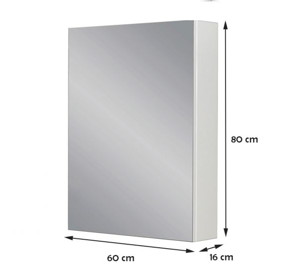 Maße Spiegelschrank Breite 60 cm