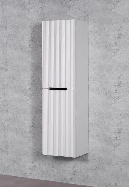 Badschrank SYDNEY, weiß matt, 2 Türen, vormontiert