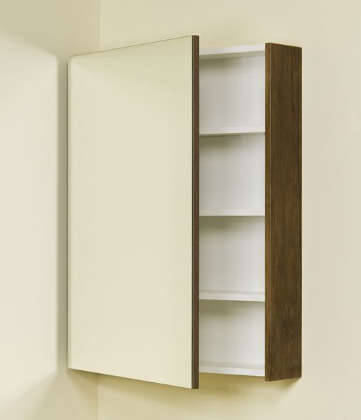 Spiegelschrank Breite 60 cm, Holzdekor antik