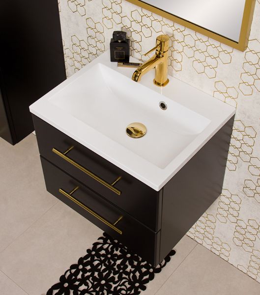 Waschplatz BELLI 50, schwarz matt (BL5048)