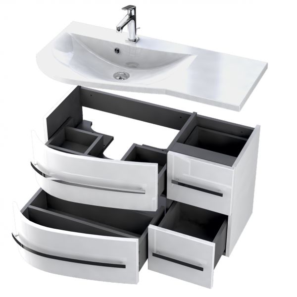 ORISTO - Waschplatzset OPAL 90