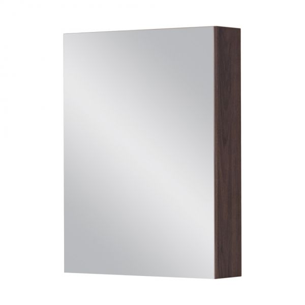 Spiegelschrank Breite 60 cm, Nussbaum, vormontiert