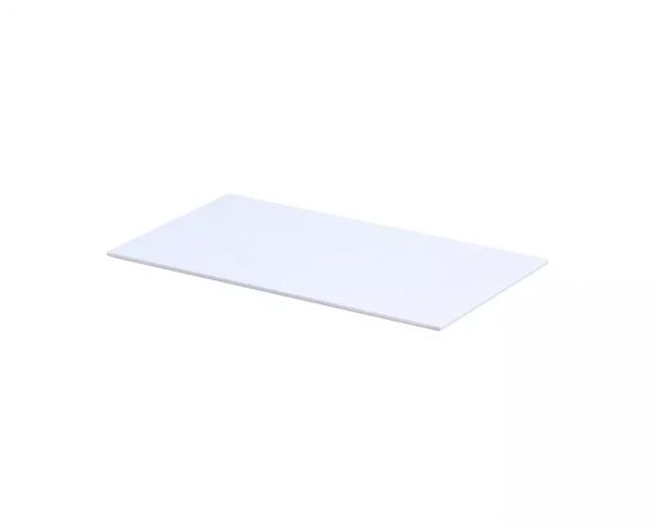 Universal Waschtischplatte 120x46 cm, weiß matt